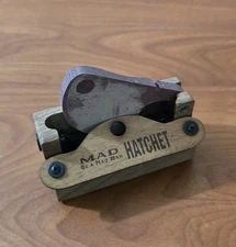 Vintage Mad Hatchet One-Hand Turkey Call - Be a Mad Man