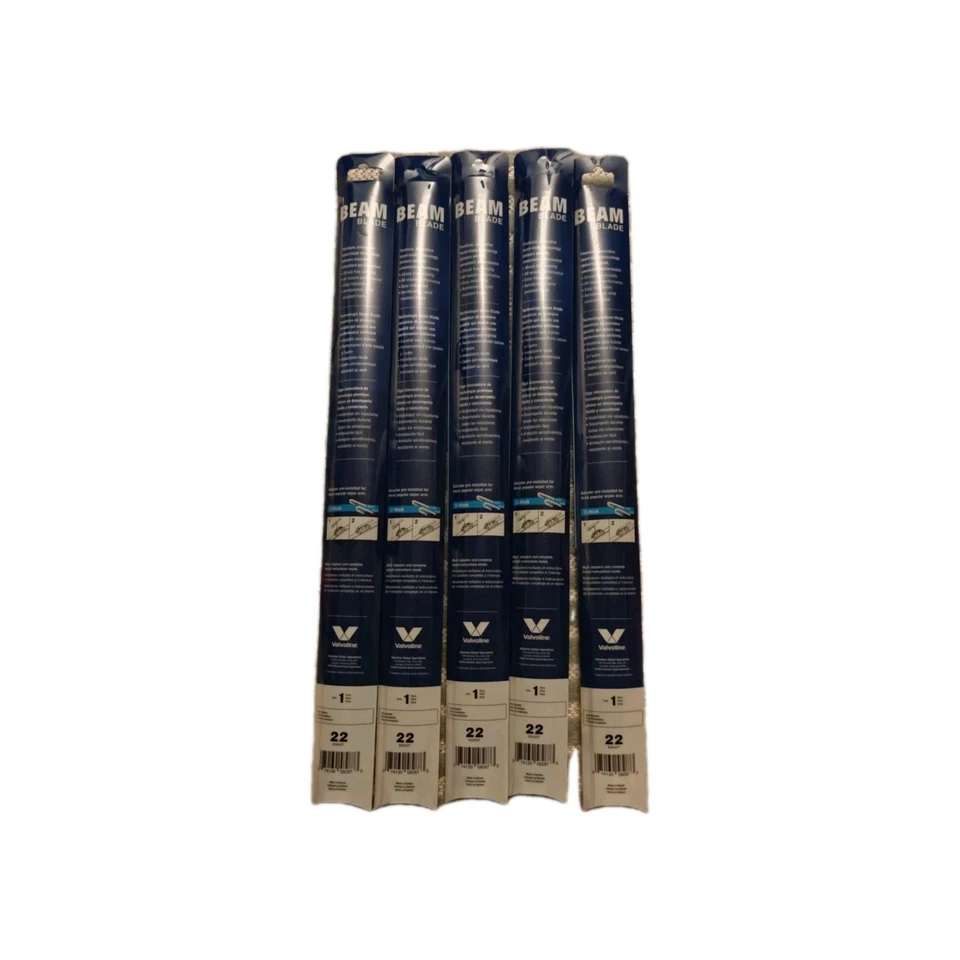 (5 Pack) Valvoline 836537 22-In Premium Replacement Windsheild Beam Wiper Blade - Image 2 of 2