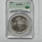 1887 Morgan Silver Dollar MS66 CAC