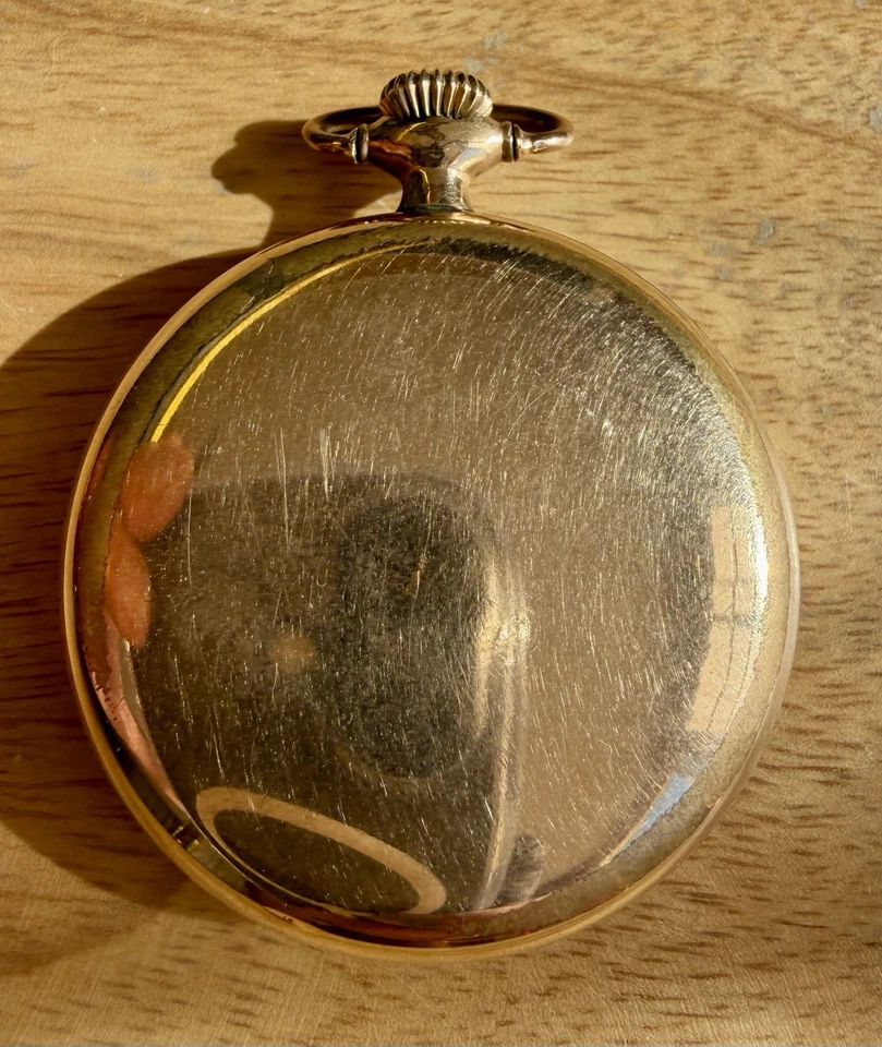 Reloj Bolsillo Hamilton 974 Vintage 1916, Tamaño 16, 17 Joyas Belleza Foto 4 de 4
