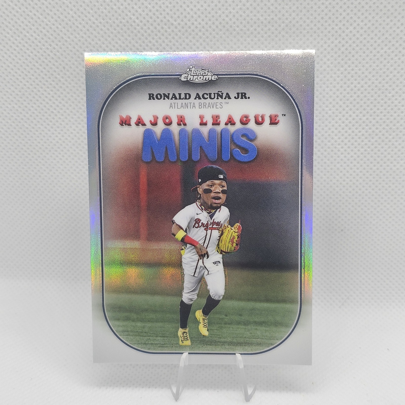 2025 Topps Chrome Update Ronald Acuna Jr. Major League Minis SSP Atlanta Braves