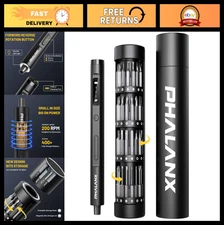 Mini Electric Screwdriver Set - 60-in-1 Magnetic Bits, Cordless Precision Tool f