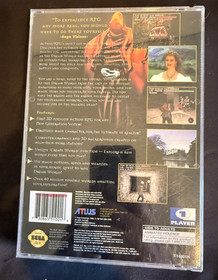 Virtual Hydlide (Sega Saturn, 1995) with Reg Card and Foam Insert! CIB! Nice!