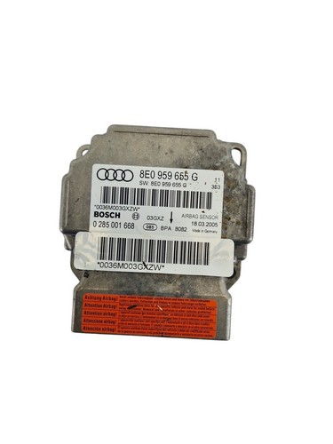 AUDI A4 B7 8E Airbagsteuergerät airbag computer module ecu 8E0959655G 0285001668