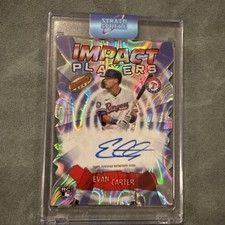 EVAN CARTER 2024 Bowmans Best Lava Refractor Impact Players #/50