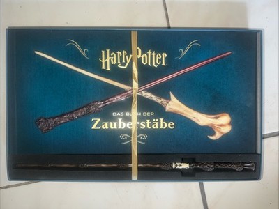 Harry Potter: Das Buch der Zauberstäbe mit Elderstab Box inkl. Zauberstab Replik