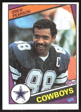 4202H 1984 Topps #243c Drew Pearson