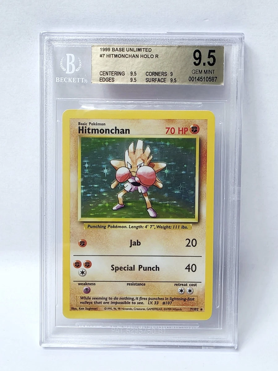 Pokémon TCG Beckett Grading Services (BGS) 9.5 Graded Holo Rare