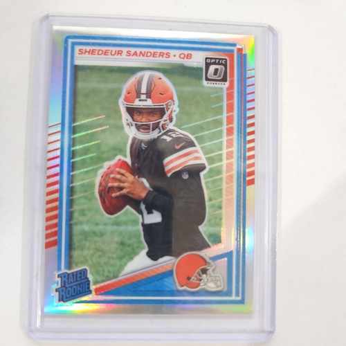 2025 Optic Shedeur Sanders ‘Holo’ Rated Rookie #203 Holo (RC) Panini Donruss