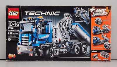 2010 LEGO Technic 2-in-1 8052 Container Truck / Tipper Trailer 686 Pieces, New