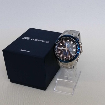 Casio Edifice EF-530 Quartz Men's Watch Stainless Steel 10BAR Used