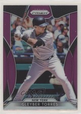 2019 Panini Prizm Tier II Purple Prizm Gleyber Torres #105 1s8
