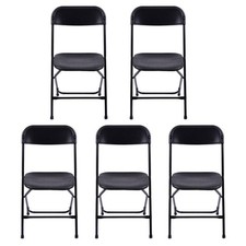 20 Pack Garden Commercial Plastic Folding Chairs Stackable Wedding Party Chair