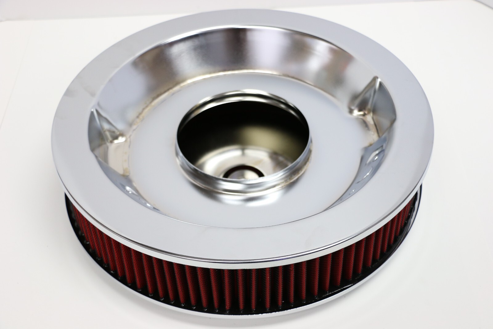 SB Ford Chrome Engine Dress Up Kit Valve Covers Washable Air Cleaner