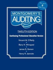 Montgomerys Auditing, Paperback by OReilly, V...