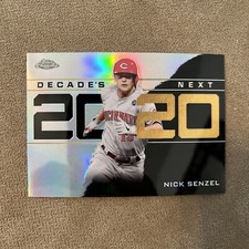 2020 Topps Chrome Update Nick Senzel Decade's Next #DNC-12 Cincinnati Reds