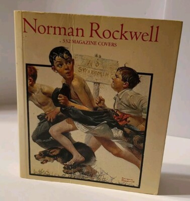 Norman Rockwell: 332 Magazine Covers by Christopher Finch Hardcover 1979 Compile