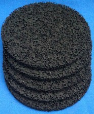 5 x Aktiv Kohle 147 mm Øpassend für Eheim Ecco 2231-35 Eccopro 130-300