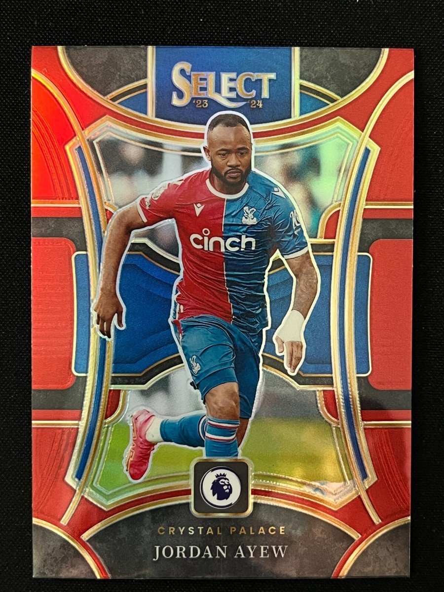 Jordan Ayew 2023-24 Select Premier League Soccer Red Prizm #138