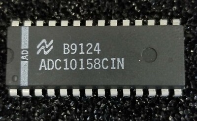 NSC ADC10158CIN 10-Bit Plus Sign 4 μs ADCs with 4- or 8-Ch Mux Trk/Hld ...