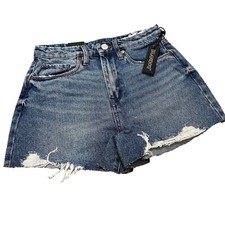 Blank NYC Cruise Control Denim Jean Short Distressed Size 27 New With Tags NWT