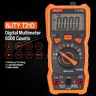 Digital LCD Multimeter Voltmeter Ammeter OHM AC DC Current Circuit Buzzer Tester