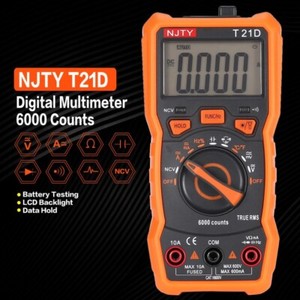 Numérique LCD Ampèremètre à voltmètre multimètre OHM AC DC Testeur de Buzzer en circuit actuel