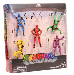 marvel legends deadpool rainbow squad