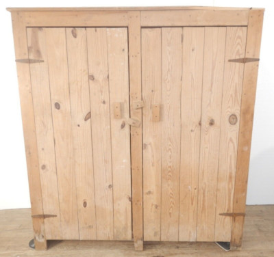 Large Vintage 1940's Yellow Pine Canning Cupboard Cabinet