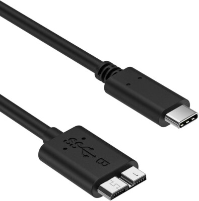 Vhbw Cavo Dati USB (da USB Standard Tipo A Alla Fotocamera) Da 150cm Compatibile Con Nikon D5, D500, D800, D800E Fotocamera, Camcorder