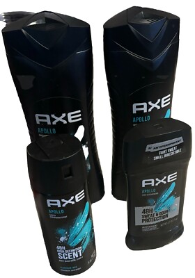 AXE Body Wash Apollo 2 ct; Deodorant; & Body Spray 16 Oz