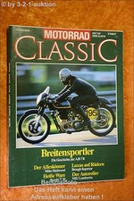 Motorcycle Classic 3/90 AJS 7R NSU Lambretta Suzuki T 20