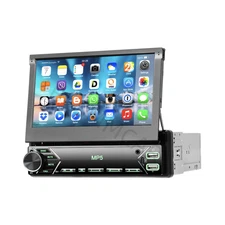 1 Din Touch Screen Car Stereo MP5 Player Radio Receiver Bluetooth Mirror Link