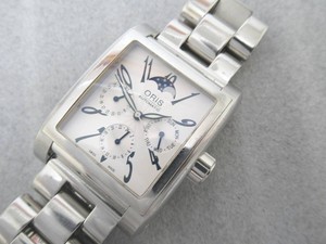 oris rectangular complication moonphase