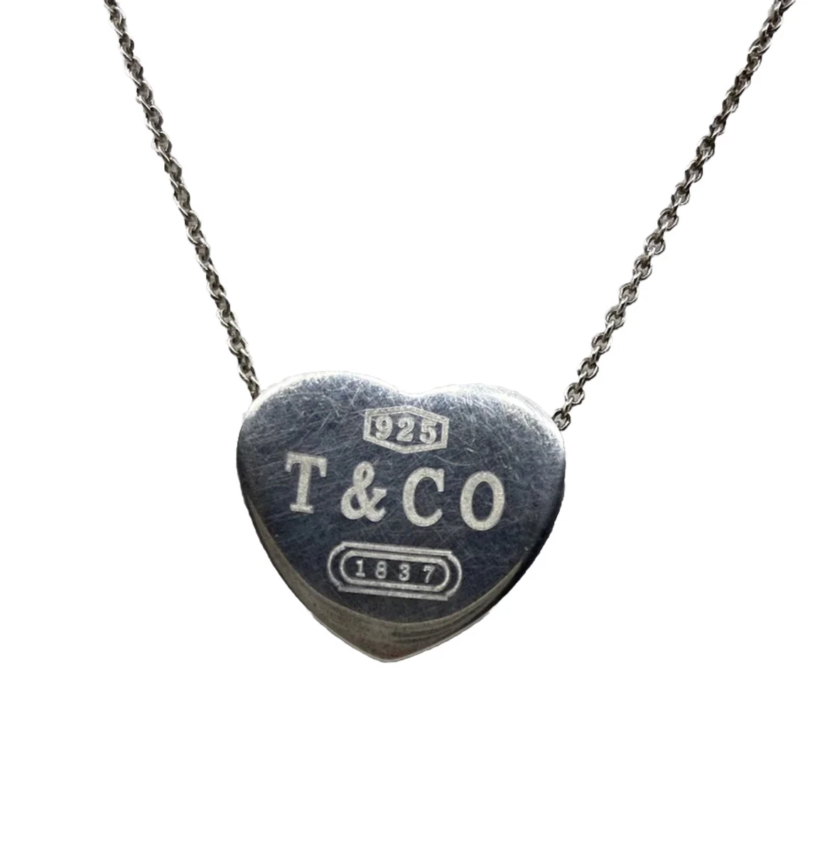 Tiffany and co 925 shop heart necklace