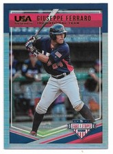 GUISEPPE FERRARO 2018 USA Baseball Stars and Stripes Longevity Gold Logo 25/25