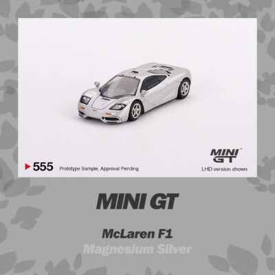 MINI GT マクラーレン F1 (マグネシウムシルバー) チェイスカー Amazon | TrueScale Miniatures MINI GT 1/64 マクラーレン F1
