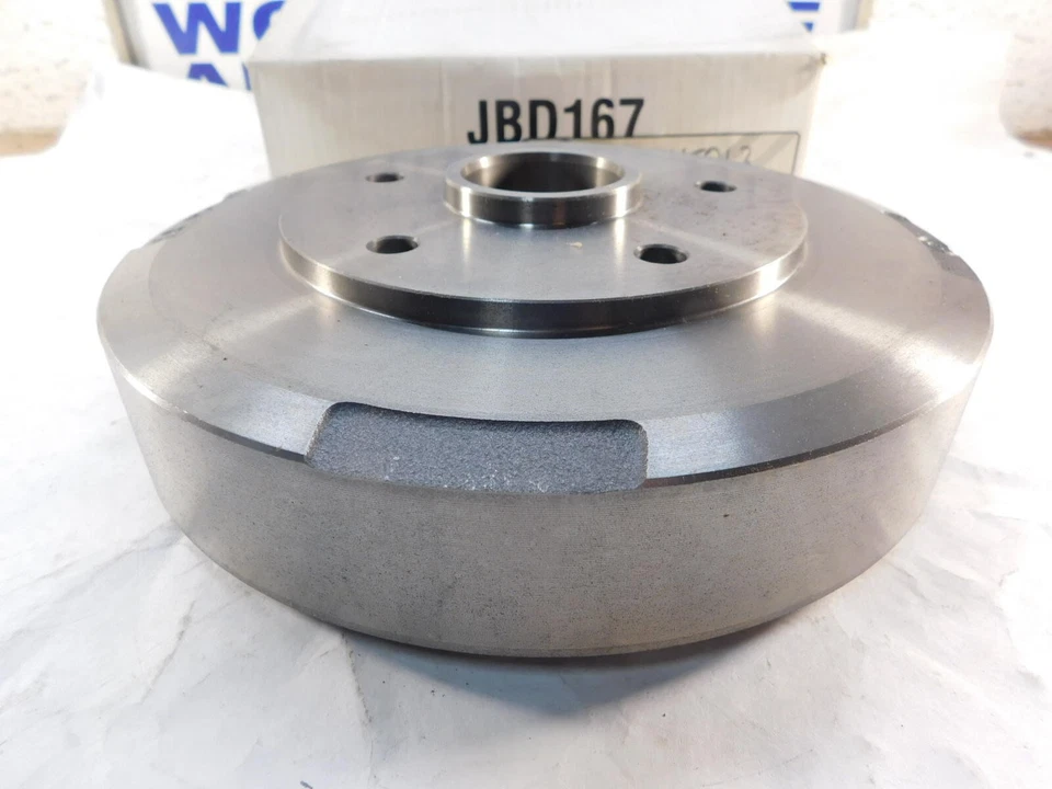 Tambor de freio traseiro central 122.45013 para sonda Mazda 626 MX6 FORD 1988-1992 - Imagem 2 de 4