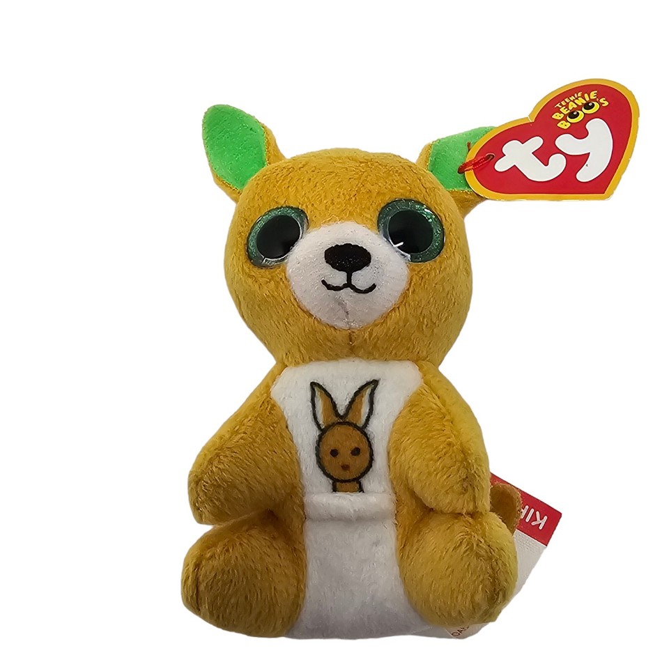 Kipper Kangaroo Ty Teenie Beanie Boos Birthday January 28th Australia