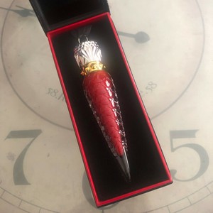 Details About New Christian Louboutin Loubilaque Lip Lacquer Rouge Louboutin 016 Oz 001l