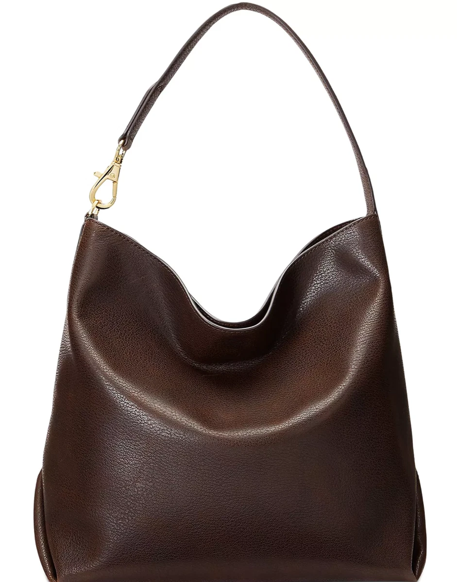 Lauren Ralph Lauren Kassie Small Leather Shoulder Bag