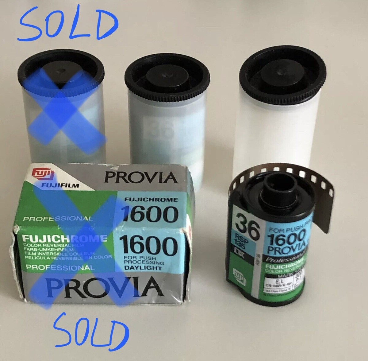 PRO400 1箱5本入り PROVIA400X 1箱5本入り どちらも120 PRO400 1箱5本