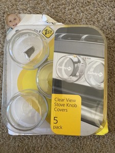 safety 1st child proof clear view stove knob covers