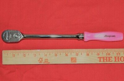 New Snap On 3/8 Drive Pink Long Ratchet From Snap On FHLD80P