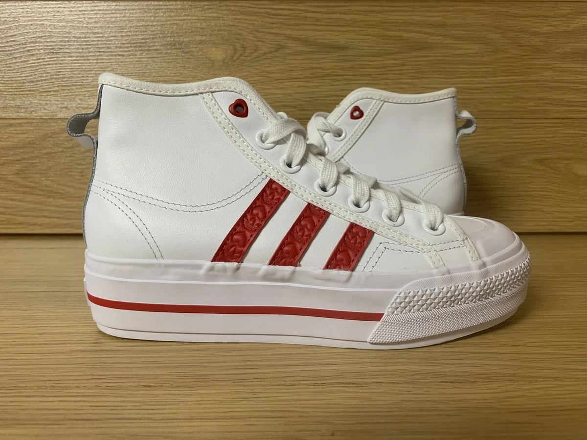 Adidas original nizza 2025 blanc et rouge