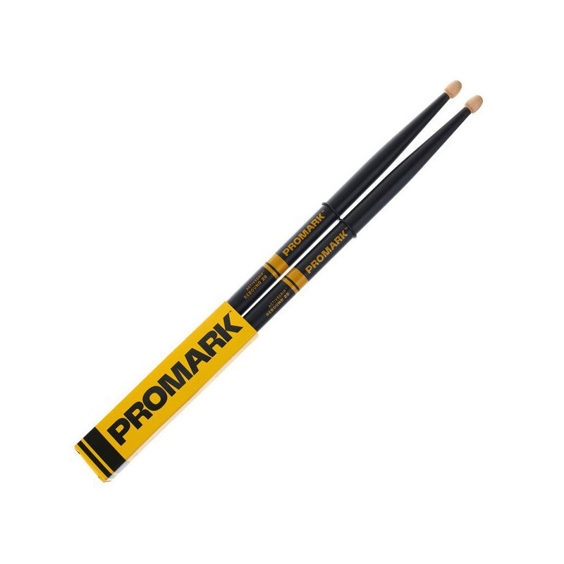 ProMark Rebound 2B ActiveGrip Hickory Drumsticks, Wood Tip (NEW)