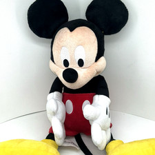 Disney Parks Authentic Original Mickey Mouse Plush Soft Toy Collectible Figure
