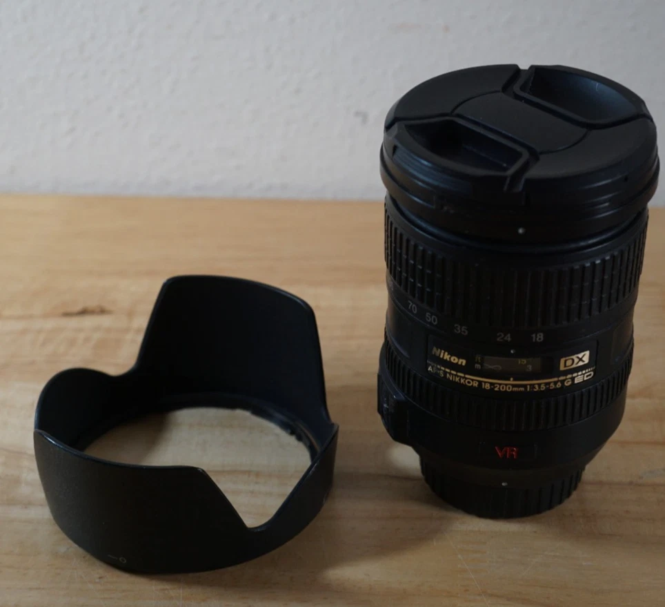 Nikon NIKKOR AF-S 18-200mm Focal Camera Lenses for sale | eBay