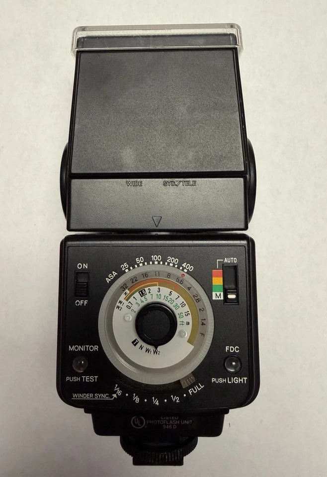 Minolta Auto 320 Flash - Not working, see item description. - Image 2 of 4