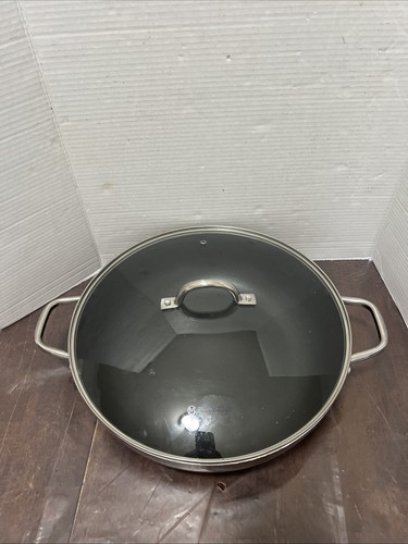 Master Class Premium Collection Sauté Pan With Copper -Exterior and A Ceramic In